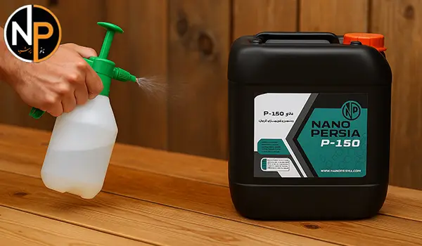 روش اجرای پوشش آب‌گریز نانو چوب P-150