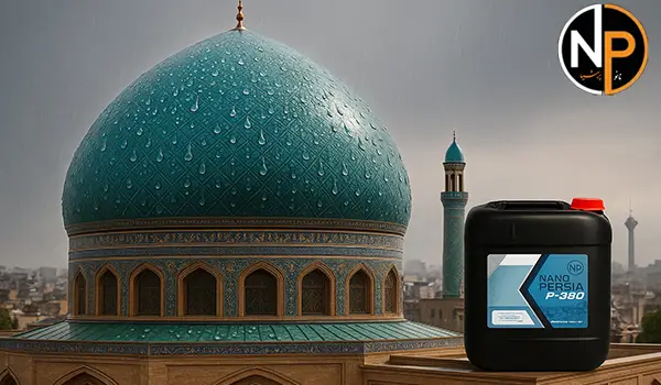 استفاده از نانو کاشی P-380 روی گنبد مساجد و بناهای مذهبی