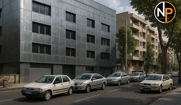 نمای فلزی ساختمان