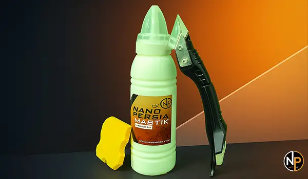 چسب ماستیک آببندی و درزگیر نانو پرشیا با کاردک