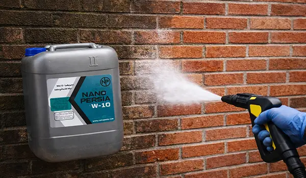استفاده از شوینده تخصصی W-10 برای انواع آجر نما