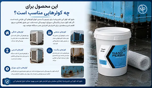 این محصول برای چه کولرهایی مناسب است؟
